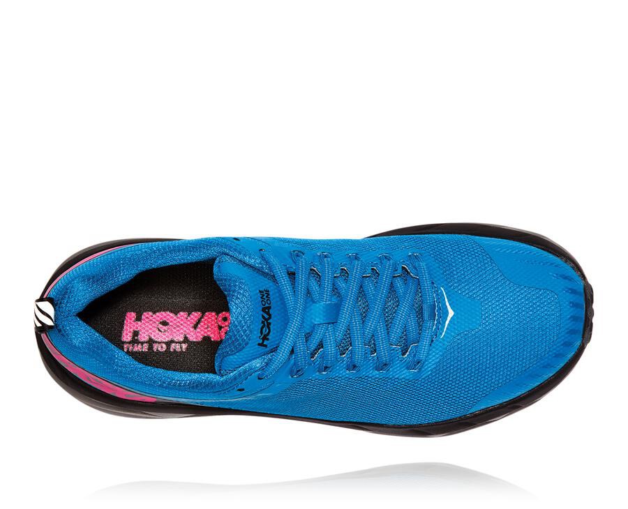 Tenis Hoka One One Trail Mujer Azules - Challenger Atr 5 - JWEX42759